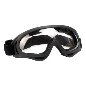 Windproof Shock-Resistant Dust-Resistant Safety Goggles with Adjustable Strap and Four Lens Colors