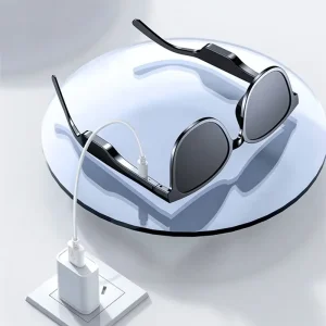 Wireless Bluetooth Audio Sunglasses with Loudspeaker for Outdoor Music