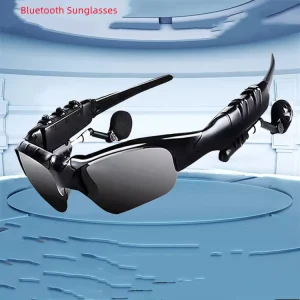 Wireless Microphone Headphones Sunglasses Small Half-Frame Cat-Eye Curved Sports Sun Shades