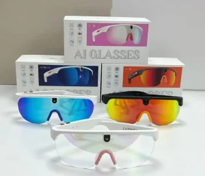 Wireless Smart Glasses with Built-in Camera Bluetooth Music WiFi Streaming