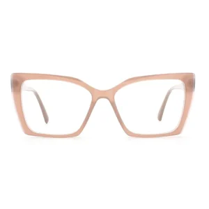 Women Haoya JO01037 Acetate Optical Frame Fashion Luxury Designer Eyeglasses Frames Clear Lens Custom Logo High Quality