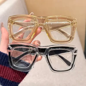 Women MenGlasses Frames Optical Clear Transparent Lens Myopia Fashion Anti blue Light Prescription Eyewear Computer Glasses