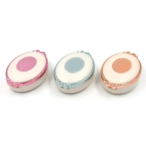 Women’s ABS Plastic Contact Lens Case with Storage