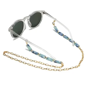 Women’s Acetate Eyeglass Chain and Sunglasses Holder Retainer Strap