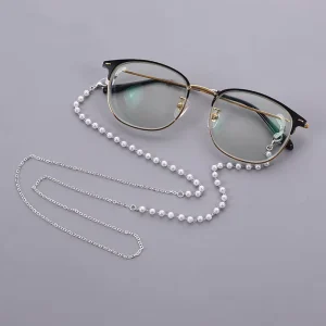 Women’s Alloy Metal Eyeglass Chain for Reading Glasses