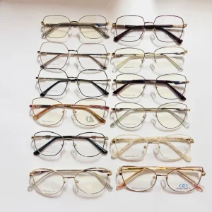 Women’s Assorted Reading, Gaming, and Work Eyewear with Solid, Striped, and Floral Patterns