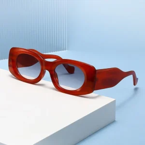 Women’s Black Square Sunglasses