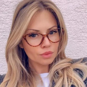Women’s Cat-Eye Optical Eyeglasses with Fashion Frame