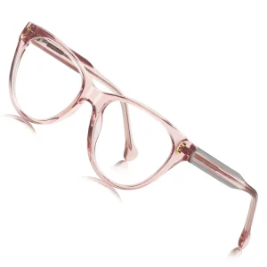 Women’s Crystal TR90 Optical Eyeglass Frames Anti-Blue Light