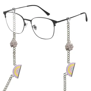 Women’s Eyeglass Chain Lanyard Strap with Necklace Chain