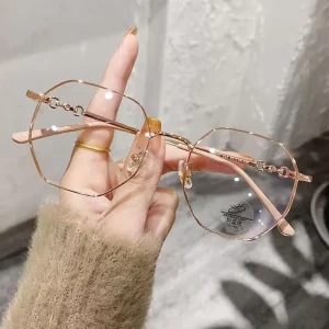 Women’s Eyeglass Frame Myopia Eyewear Anti-Blue Light Glasses