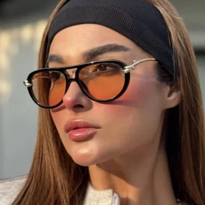 Women’s Full-Rim UV400 Rope-Knot Sunglasses with Outdoor Protection