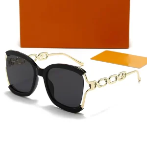 Women’s Large Rectangle PC Frame Sunglasses for Driving and Travel