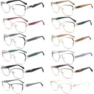 Women’s Metal Optical Eyeglasses Frames Adults