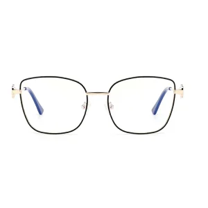 Women’s Optical Eyeglasses Frames Special Print Pattern Temple Design LF17003