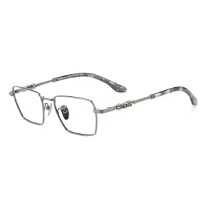 Women’s Rectangle Optical Prescription Presbyopia Full-Rim Titanium Eyeglass Frames for Men