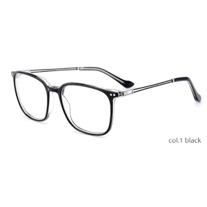 Women’s Round Acetate Eyeglass Frames Colorful Diamond Face Shape