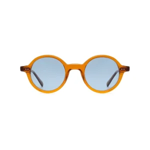 Women’s Round UV400 Polarized Acetate Sunglasses