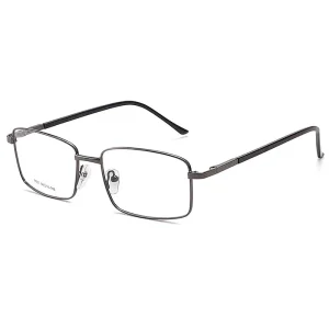 Women’s Spring Temple Metal Optical Frames Eye Glasses Eyeglasses Spectacles with Stylish Frame