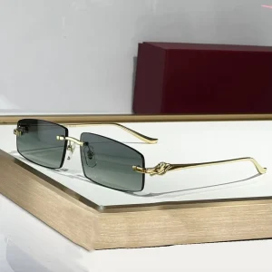 Women’s Square Frameless UV400 Sunglasses