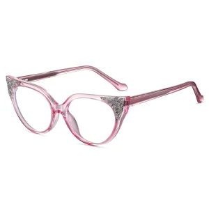Women’s TR90 Eyeglass Frames Anti-Blue-Light Optical Eyewear