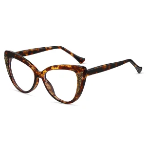Women’s TR90 Eyeglass Frames Anti-Blue-Light Optical Glasses