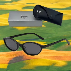 Women’s UV400 Acetate TAC Polarized Small-Frame Sunglasses