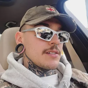 Y2k Vintage Mirror Sunglasses High Quality Sports Eyewear with Hip Hop Punk Design Driver Sun Glasses Shades for Men Women