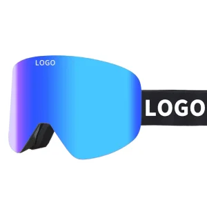 Yijia Optical Ski Goggles Polarized Snowboarding Goggles UV 400 Oversized Ski Glasses Snowboard Magnetic Goggles
