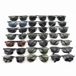 ZQ156 Fashion Classic Sunglasses Men Polarized Mirror Eyewear Driving Sun Glasses Outdoor Retro Eyeglasses Shades