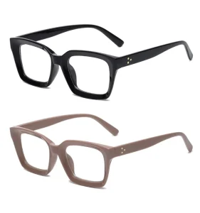 square Unisex Eye Frame Optical Glasses Eyeglasses Frames Men Women